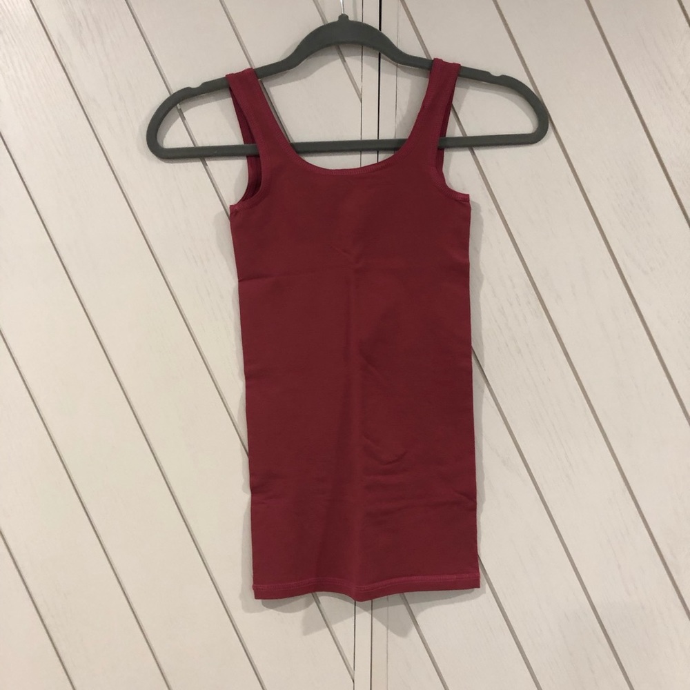 OSFA Theory Dusty Blush Pink Tank